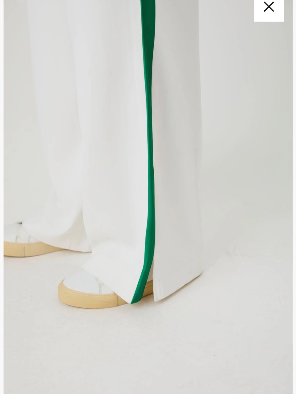 French Connection Stripe Side Pants size S - Picture 4 of 11